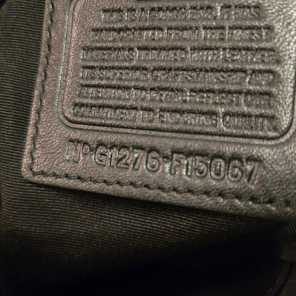 Black Shoulder Bag with Silver Accents - Picture 8 of 13